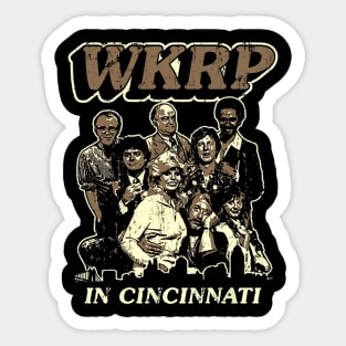 Vintage WKRP Sticker